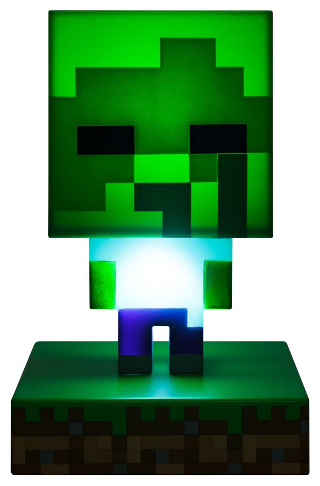 Minecraft 3D Icon Lampe Zombie - Versand: 5-7 Tage nach Bestellung