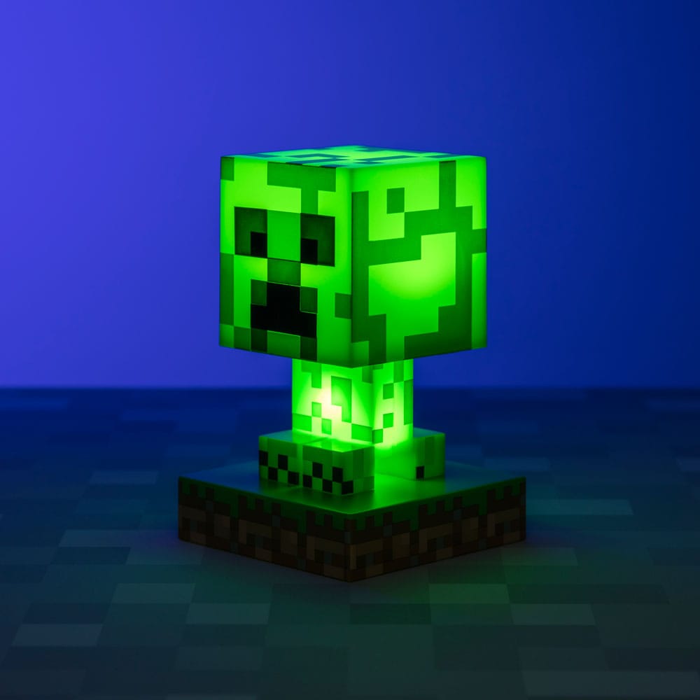 Minecraft Icons Leuchte Creeper 11 cm - Versand: 5-7 Tage nach Bestellung