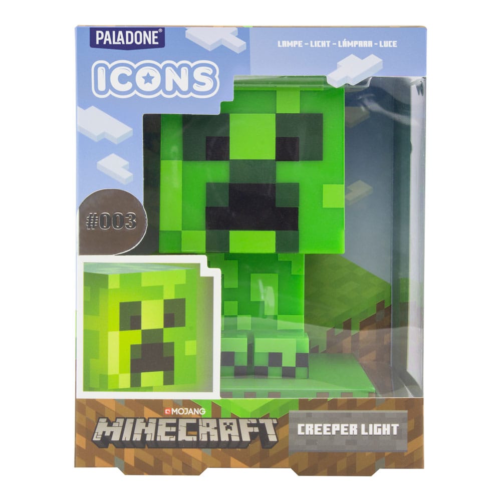 Minecraft Icons Leuchte Creeper 11 cm - Versand: 5-7 Tage nach Bestellung