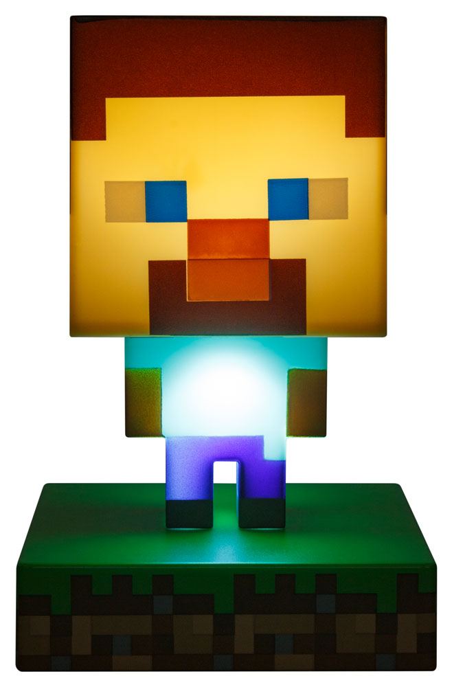 Minecraft 3D Icon Lampe Steve - Versand: 5-7 Tage nach Bestellung