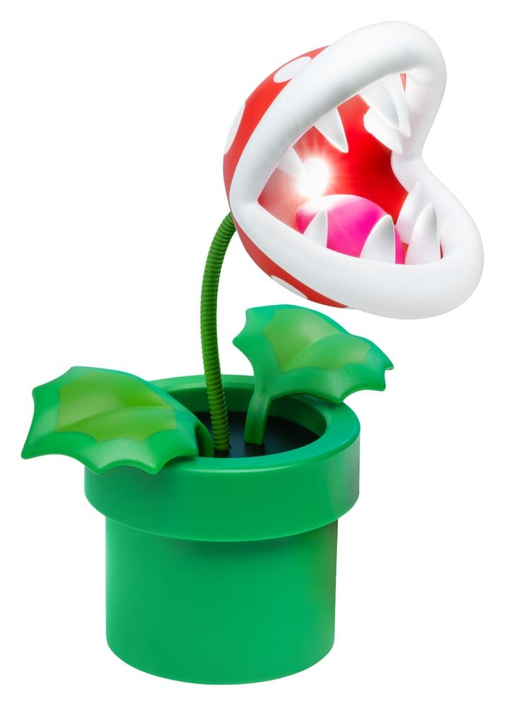 Nintendo Leuchte Mini Piranha Plant Posable V3 22 cm - Preorder - ETA: 25.01.2027