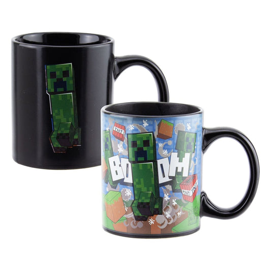 Minecraft Tasse mit Thermoeffekt Creeper   - Preorder - ETA: 09.10.2025