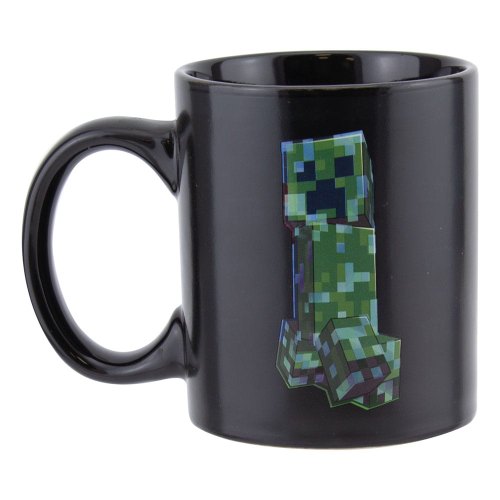 Minecraft Tasse mit Thermoeffekt Creeper   - Preorder - ETA: 09.10.2025