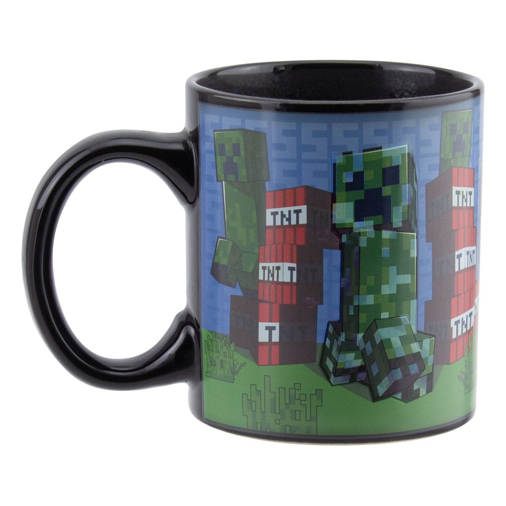Minecraft Tasse mit Thermoeffekt Creeper   - Preorder - ETA: 09.10.2025