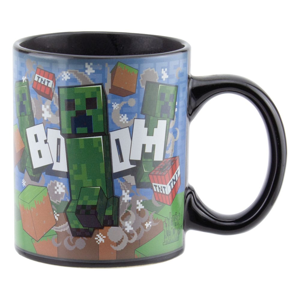 Minecraft Tasse mit Thermoeffekt Creeper   - Preorder - ETA: 09.10.2025