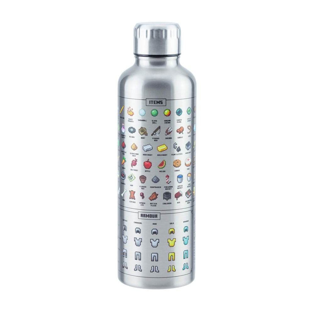 Minecraft: Metal Water Bottle - Preorder - ETA: 09.10.2025