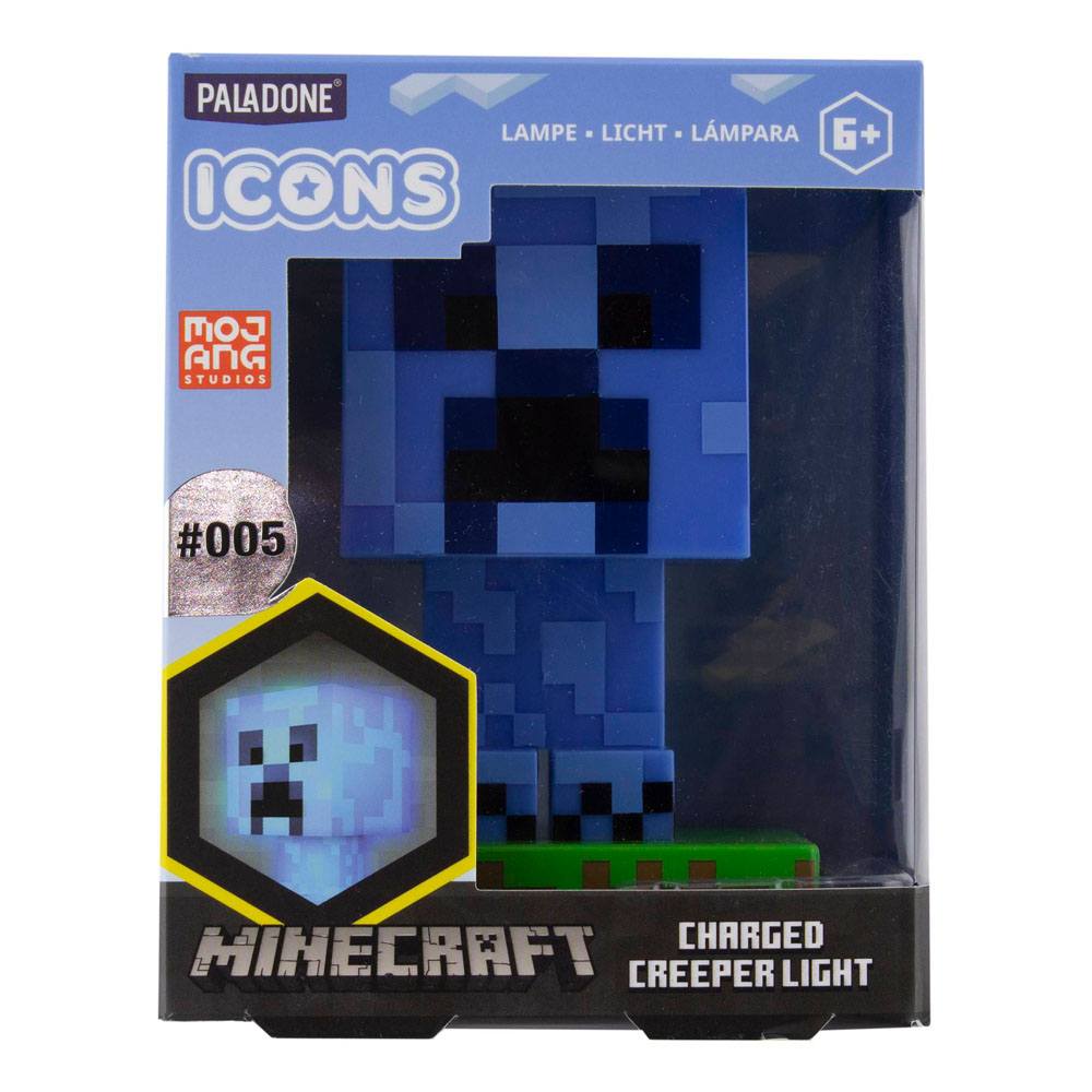Minecraft Icon Lampe Charged Creeper  - Versand: 5-7 Tage nach Bestellung