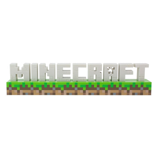 Minecraft Leuchte Logo 41 cm - Versand: 5-7 Tage nach Bestellung