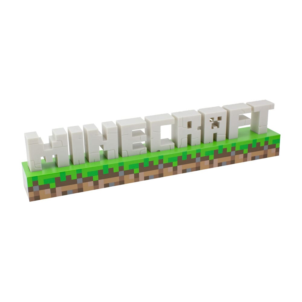 Minecraft Leuchte Logo 41 cm - Versand: 5-7 Tage nach Bestellung