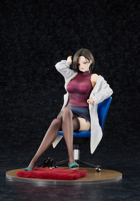 Original Character Statue 1/6 The Sulky School Nurse Illustrated by Keso Shirou 22 cm             - Preorder - ETA: 25.02.2027