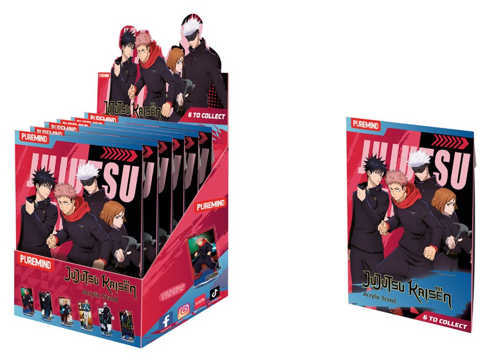 Jujutsu Kaisen Acryl Aufsteller Blind Box Display (6) - Preorder - ETA: 21.08.2026