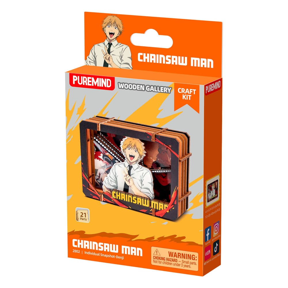 Chainsaw Man Modellbausatz Wooden Gallery (S) Denji - Preorder - ETA: 21.08.2026