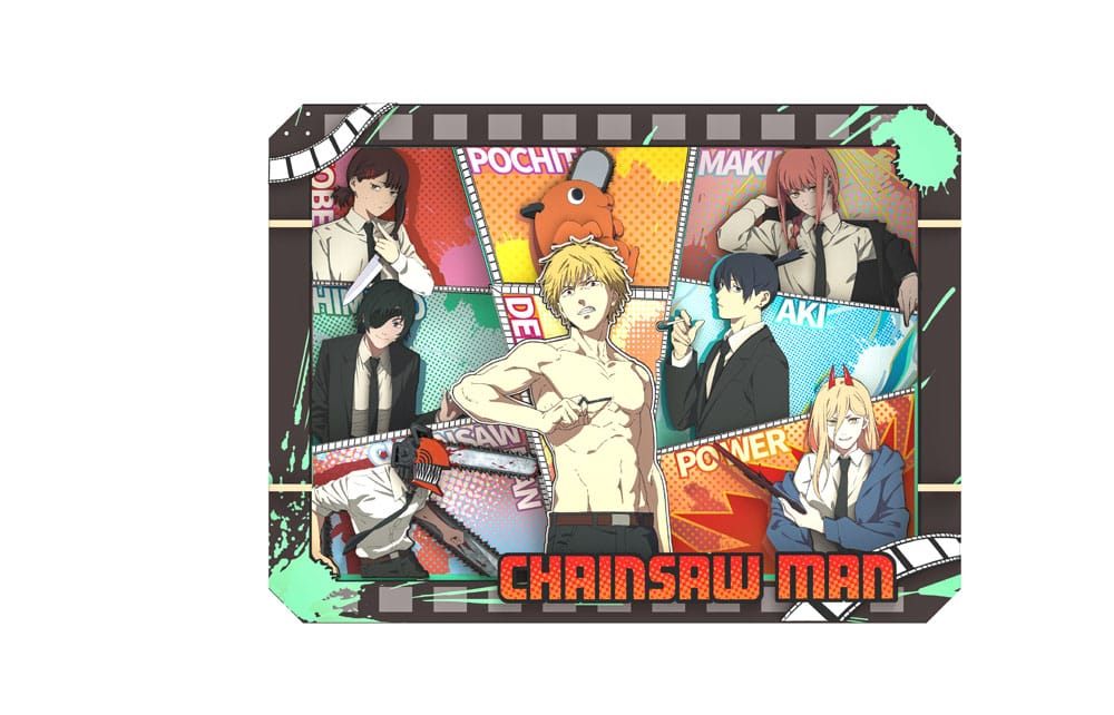 Chainsaw Man Modellbausatz Wooden Gallery (L) Charaters United - Preorder - ETA: 15.09.2026