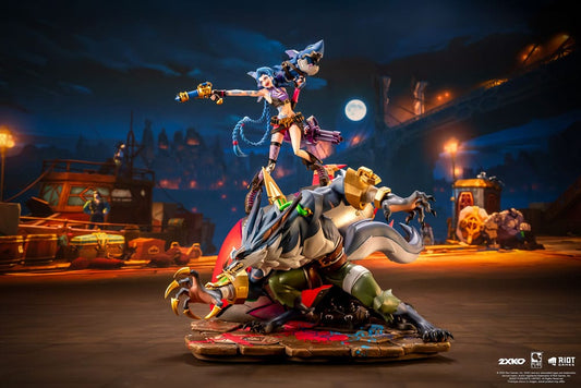 League of Legends Statue 1/10 2XKO Jinx & Warwick Diorama 37 cm    - Preorder - ETA: 25.02.2027
