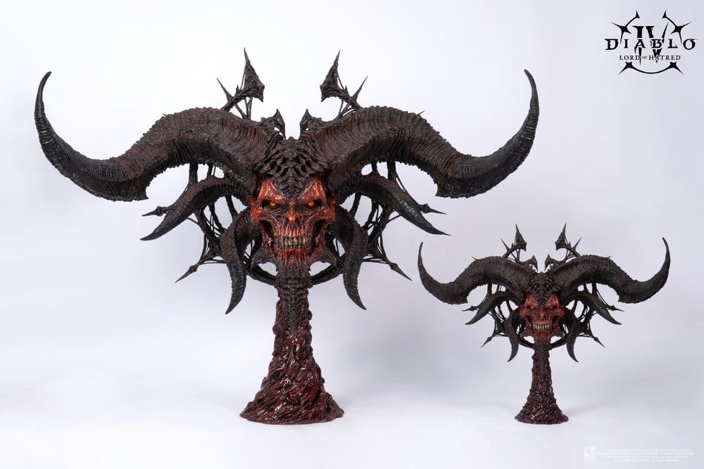 Diablo IV Art Mask Replik 1/2 Scale Mephisto 43 cm - Preorder - ETA: 25.08.2027