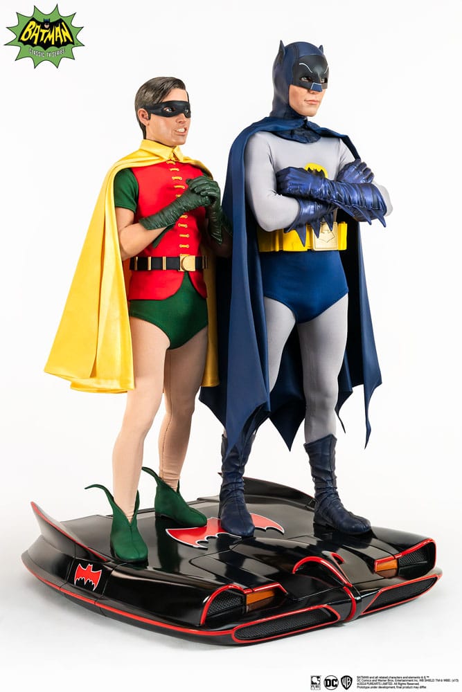 DC Comics Diorama Statue 1/4 Batman & Robin 1966 52 cm - limitiert - Preorder - ETA: Ende 02.2026