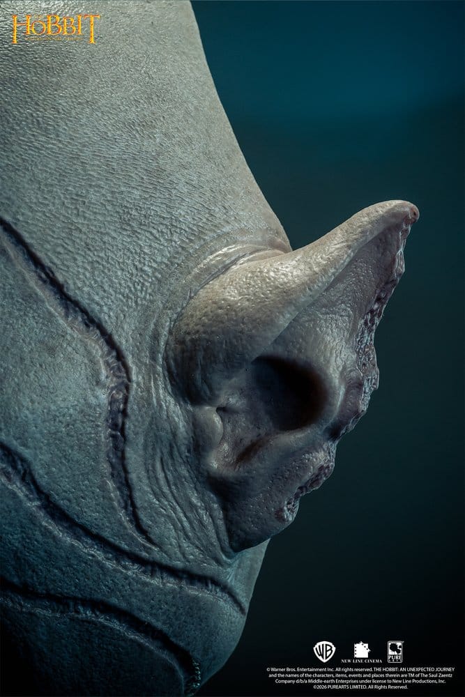 Herr der Ringe Art Mask Replik 1/1 Azog 54 cm - Preorder - ETA: 25.11.2027