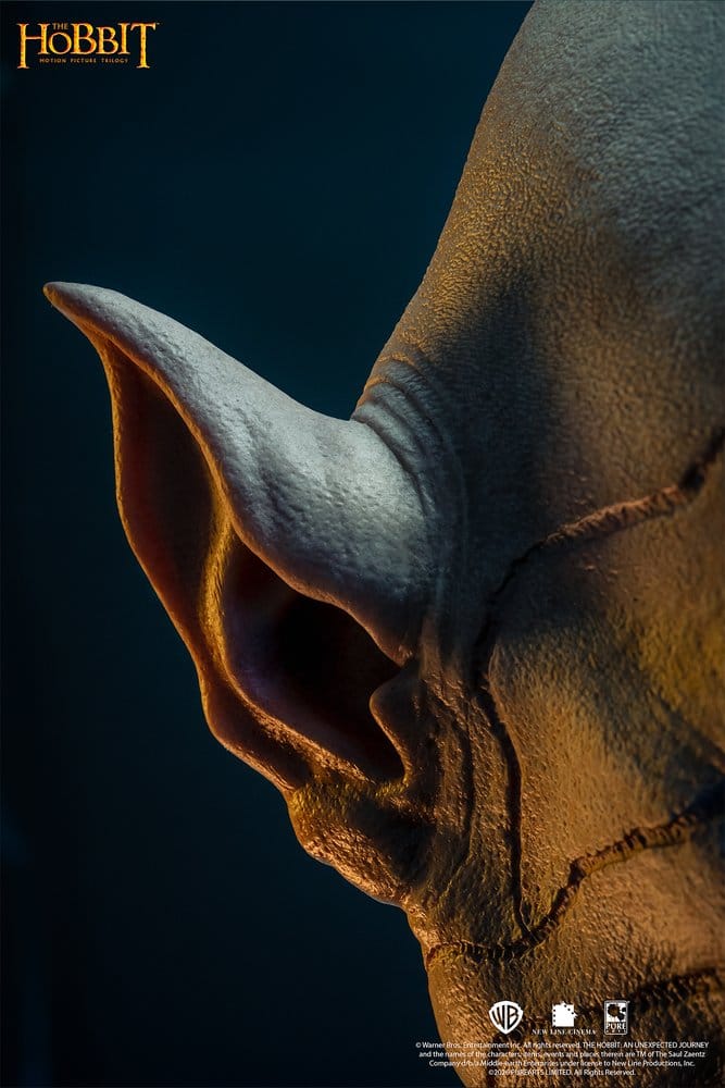 Herr der Ringe Art Mask Replik 1/1 Azog 54 cm - Preorder - ETA: 25.11.2027