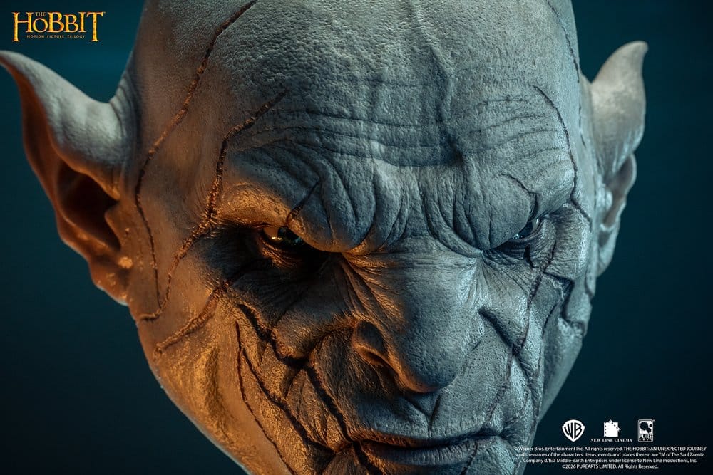Herr der Ringe Art Mask Replik 1/1 Azog 54 cm - Preorder - ETA: 25.11.2027