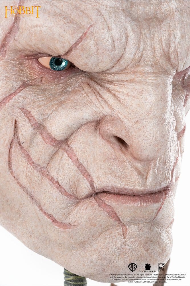Herr der Ringe Art Mask Replik 1/1 Azog 54 cm - Preorder - ETA: 25.11.2027