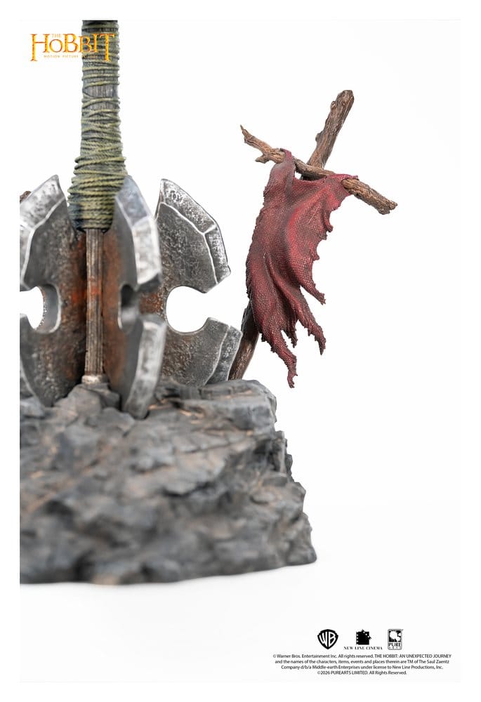 Herr der Ringe Art Mask Replik 1/1 Azog 54 cm - Preorder - ETA: 25.11.2027