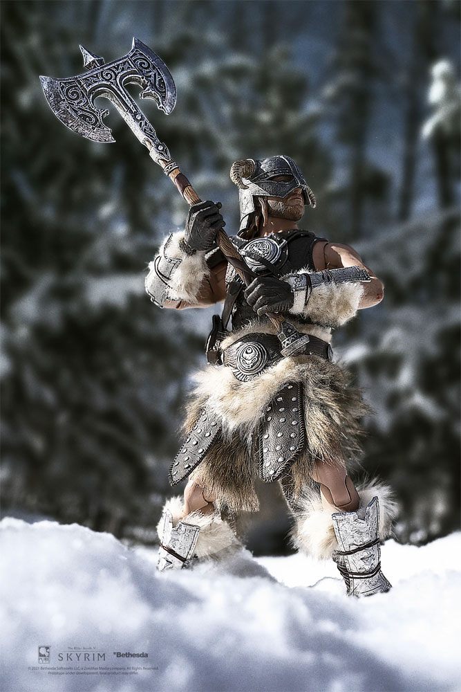 The Elder Scrolls V Skyrim Actionfigur 1/6 Dragonborn Deluxe Edition 32 cm  - Versand: 7 Tage nach Bestellung