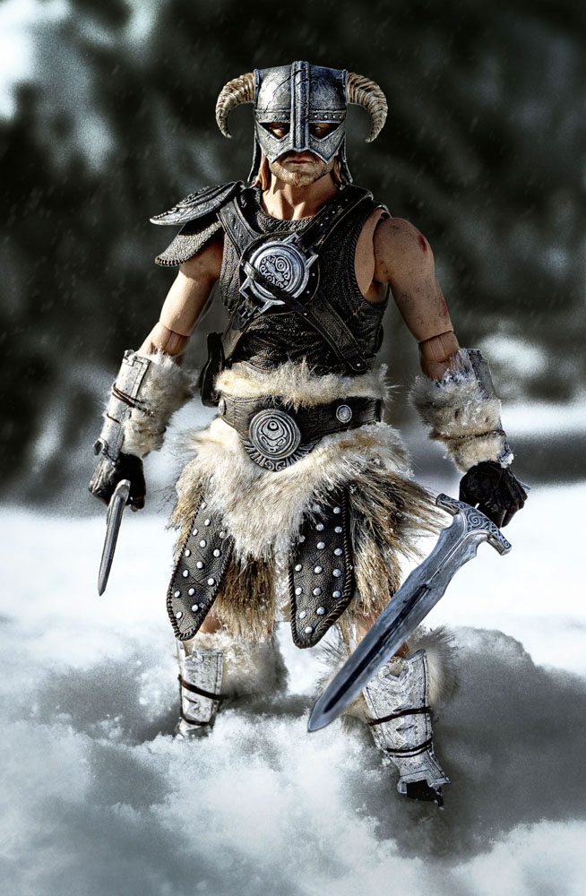 The Elder Scrolls V Skyrim Actionfigur 1/6 Dragonborn Deluxe Edition 32 cm  - Versand: 7 Tage nach Bestellung