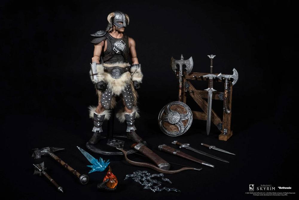 The Elder Scrolls V Skyrim Actionfigur 1/6 Dragonborn Deluxe Edition 32 cm  - Versand: 7 Tage nach Bestellung