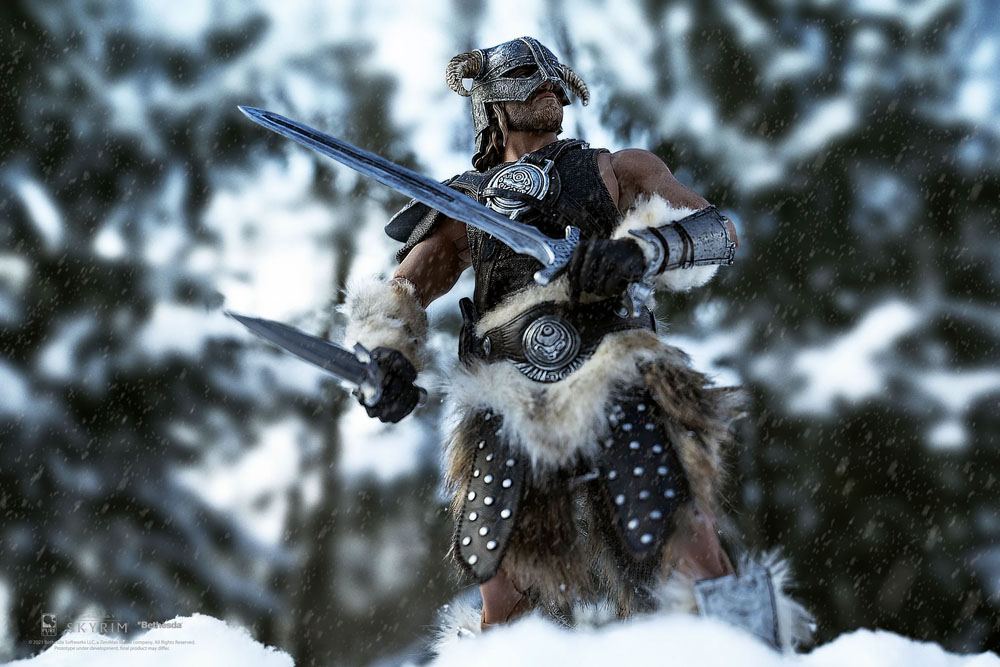 The Elder Scrolls V Skyrim Actionfigur 1/6 Dragonborn Deluxe Edition 32 cm  - Versand: 7 Tage nach Bestellung