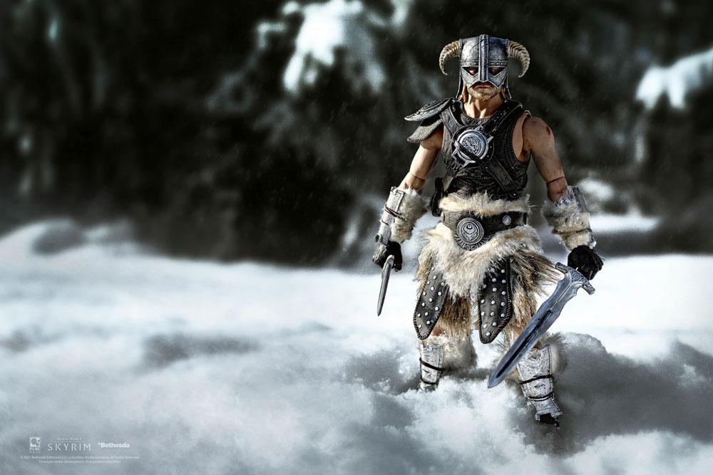 The Elder Scrolls V Skyrim Actionfigur 1/6 Dragonborn Deluxe Edition 32 cm  - Versand: 7 Tage nach Bestellung