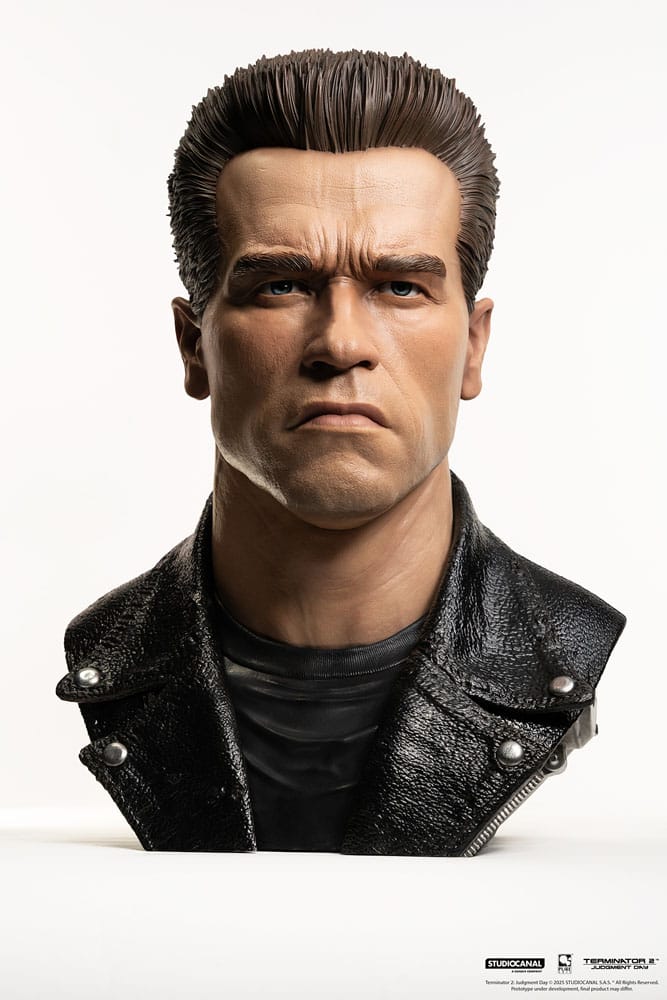 Terminator Replik 1/1 T-800 Model 101 Art Mask Painted Standard Version 46 cm - Preorder - ETA: 25.02.2027