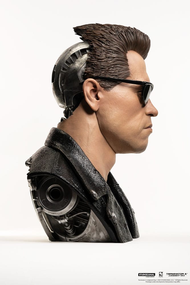 Terminator Replik 1/1 T-800 Model 101 Art Mask Painted Standard Version 46 cm - Preorder - ETA: 25.02.2027