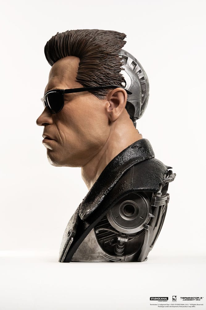 Terminator Replik 1/1 T-800 Model 101 Art Mask Painted Standard Version 46 cm - Preorder - ETA: 25.02.2027