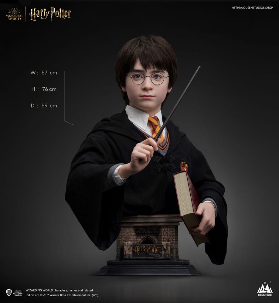 Harry Potter Büste 1/1 Harry 76 cm - Versand: 5-7 Tage nach Bestellung