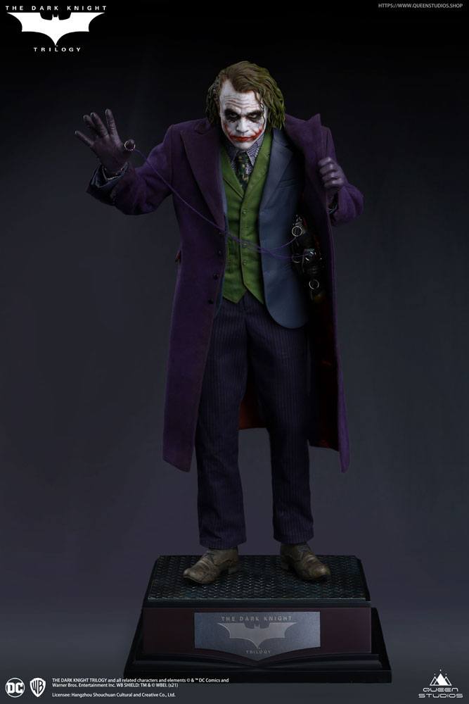 The Dark Knight Statue 1/4 Heath Ledger Joker Regular Edition 52 cm  - Versand: 7 Tage nach Bestellung
