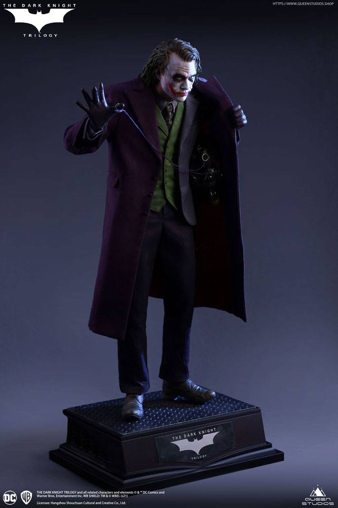The Dark Knight Statue 1/4 Heath Ledger Joker Regular Edition 52 cm  - Versand: 7 Tage nach Bestellung