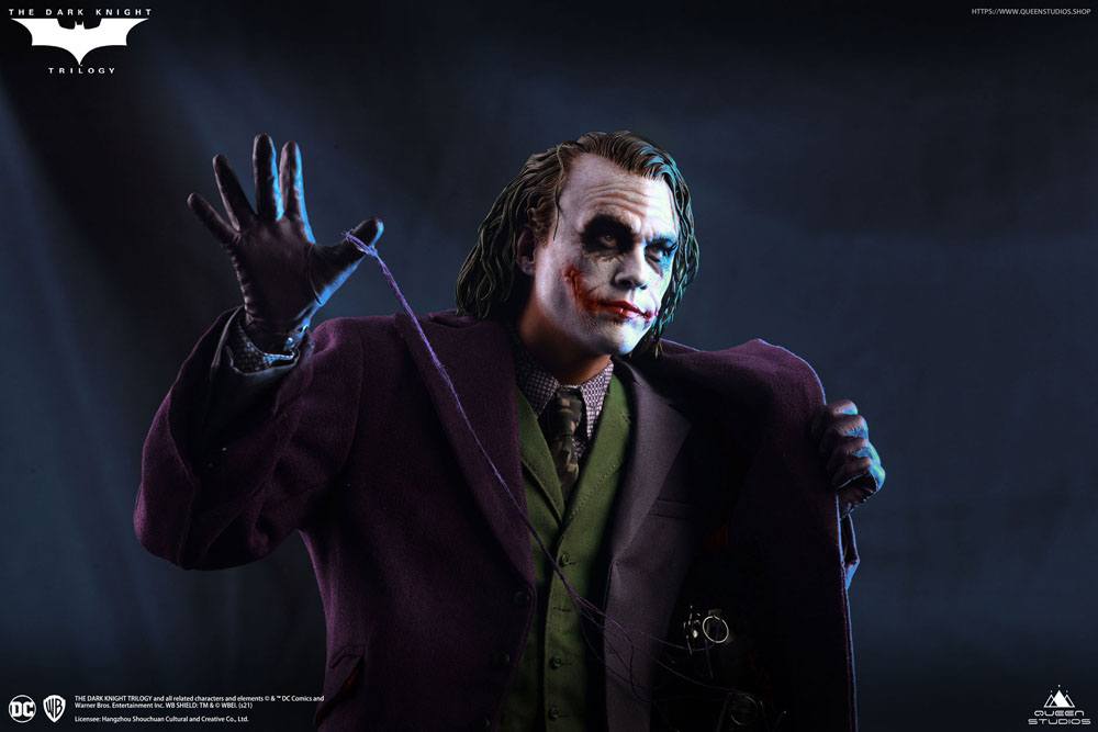 The Dark Knight Statue 1/4 Heath Ledger Joker Regular Edition 52 cm  - Versand: 7 Tage nach Bestellung