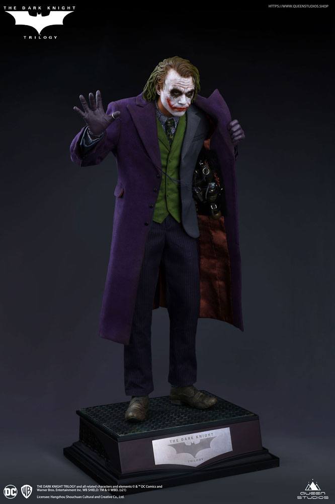The Dark Knight Statue 1/4 Heath Ledger Joker Regular Edition 52 cm  - Versand: 7 Tage nach Bestellung