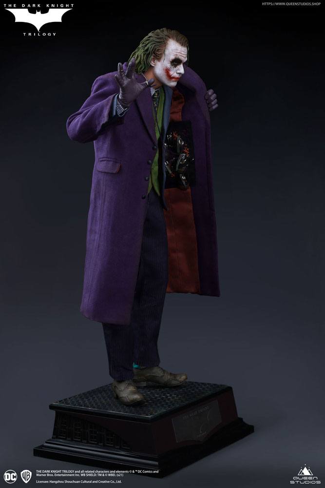 The Dark Knight Statue 1/4 Heath Ledger Joker Regular Edition 52 cm  - Versand: 7 Tage nach Bestellung