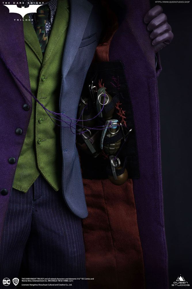 The Dark Knight Statue 1/4 Heath Ledger Joker Regular Edition 52 cm  - Versand: 7 Tage nach Bestellung