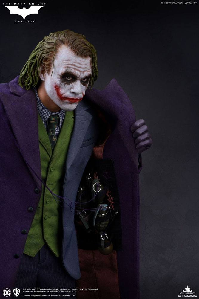 The Dark Knight Statue 1/4 Heath Ledger Joker Regular Edition 52 cm  - Versand: 7 Tage nach Bestellung