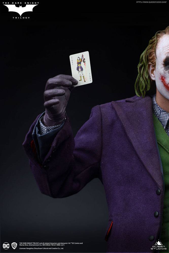 The Dark Knight Statue 1/4 Heath Ledger Joker Regular Edition 52 cm  - Versand: 7 Tage nach Bestellung