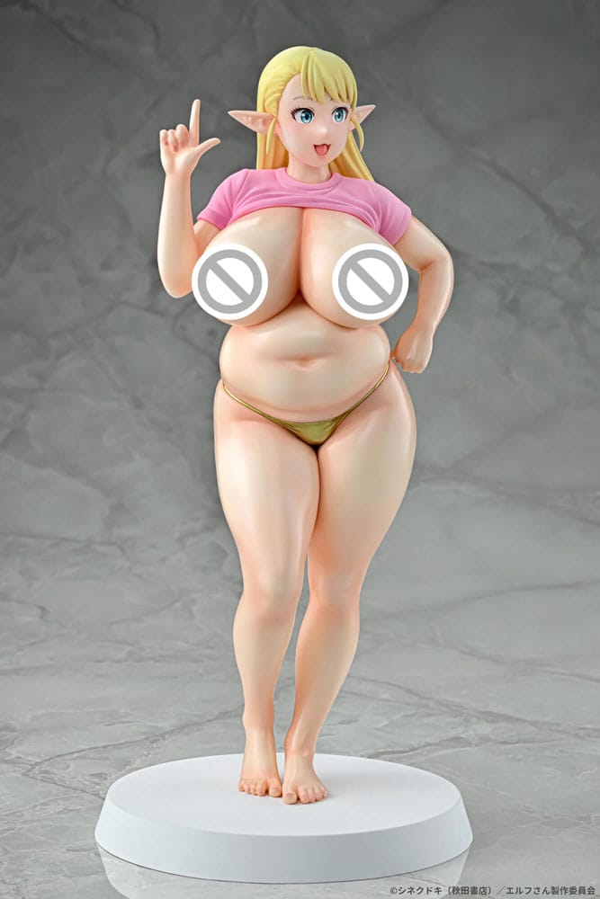 Plus-Sized Elf PVC Statue 1/7 Elfuda Gold Ver. 26 cm  - Preorder - ETA: 25.07.2026