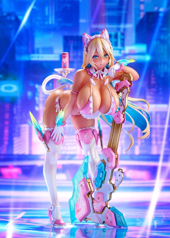 Meido-Busou PVC Figur 1/7 Ax Experimental Equipment - Ama gal camouflage Ver. 24 cm - Preorder - ETA: 24.09.2027
