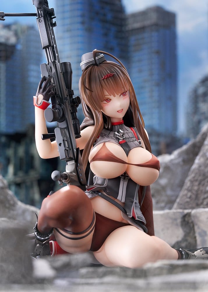 Girls' Frontline PVC Figur 1/7 Gd DSR-50 Heavy Damage Ver. 24 cm - Preorder - ETA: 25.08.2027