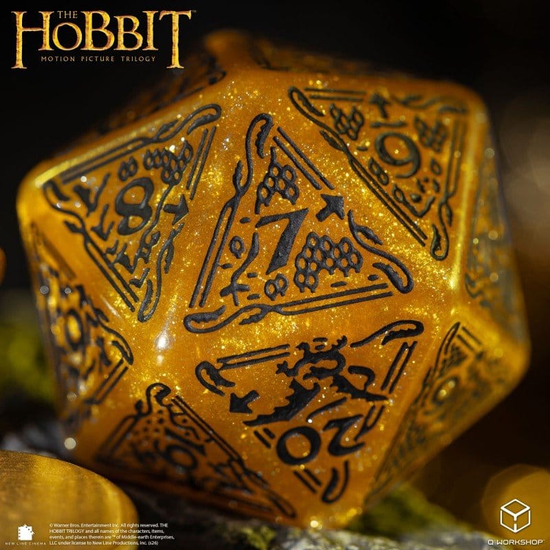 Der Hobbit Spindown Jumbo Würfel Solaris TCG D20 - Versand: 7 Tage nach Bestellung