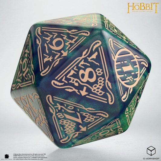 Der Hobbit Spindown Jumbo Würfel Tideborn TCG D20 - Versand: 7 Tage nach Bestellung