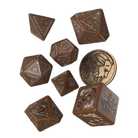 The Witcher Würfel Set Geralt Roach's Companion (7) - Versand: 7 Tage nach Bestellung