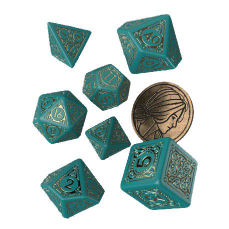 The Witcher Würfel Set Triss The Beautiful Healer (7) - Versand: 5-7 Tage nach Bestellung