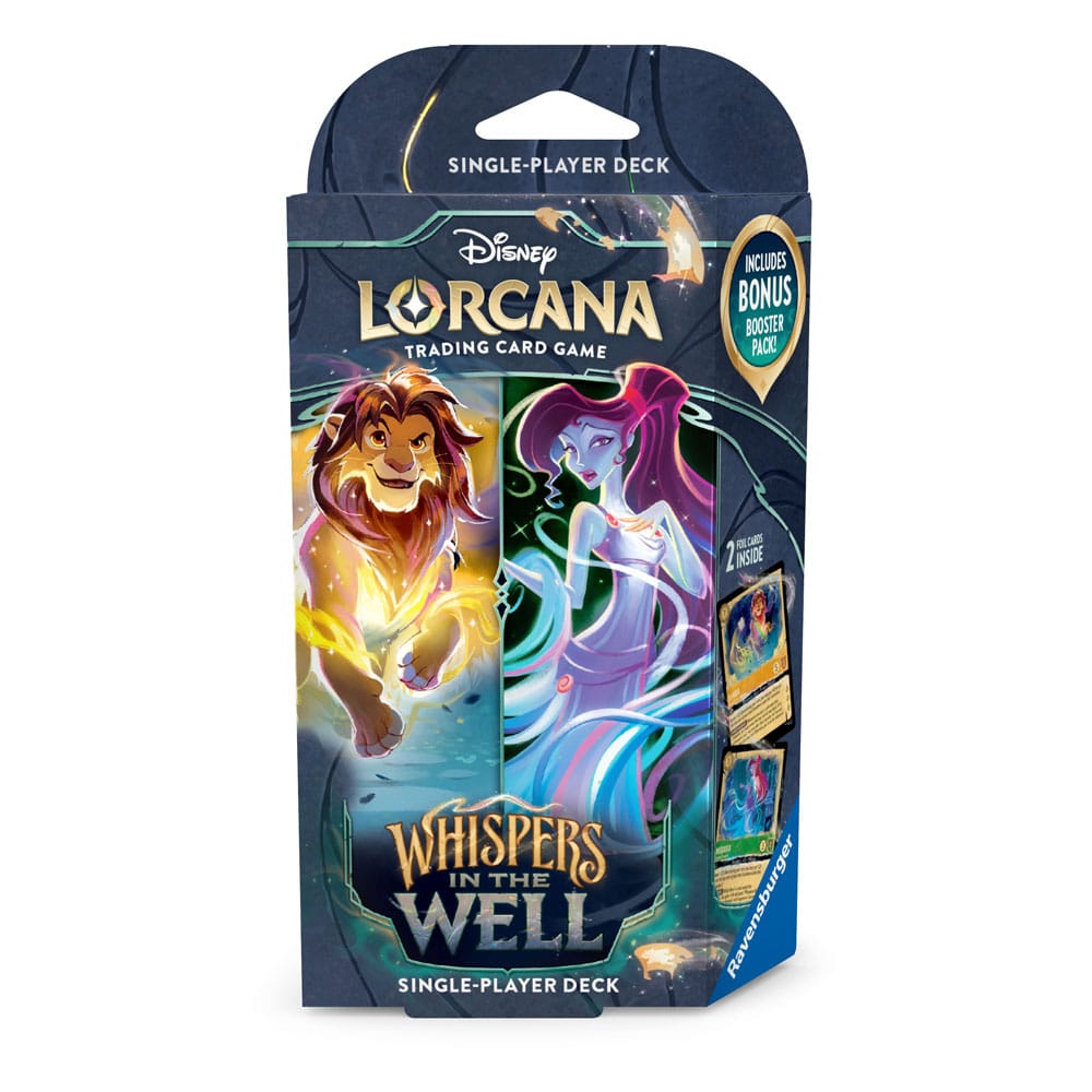 Disney Lorcana TCG Whispers in the Well Starter Decks Display (8) *Englische Edition* - Preorder - ETA: 14.11.2025